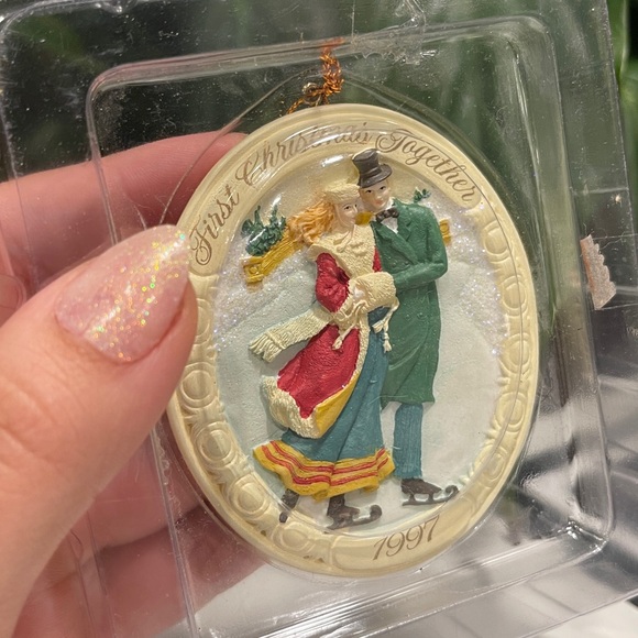Vintage American Greetings “First Christmas Together 1997” Collectable Ornament - Picture 3 of 3